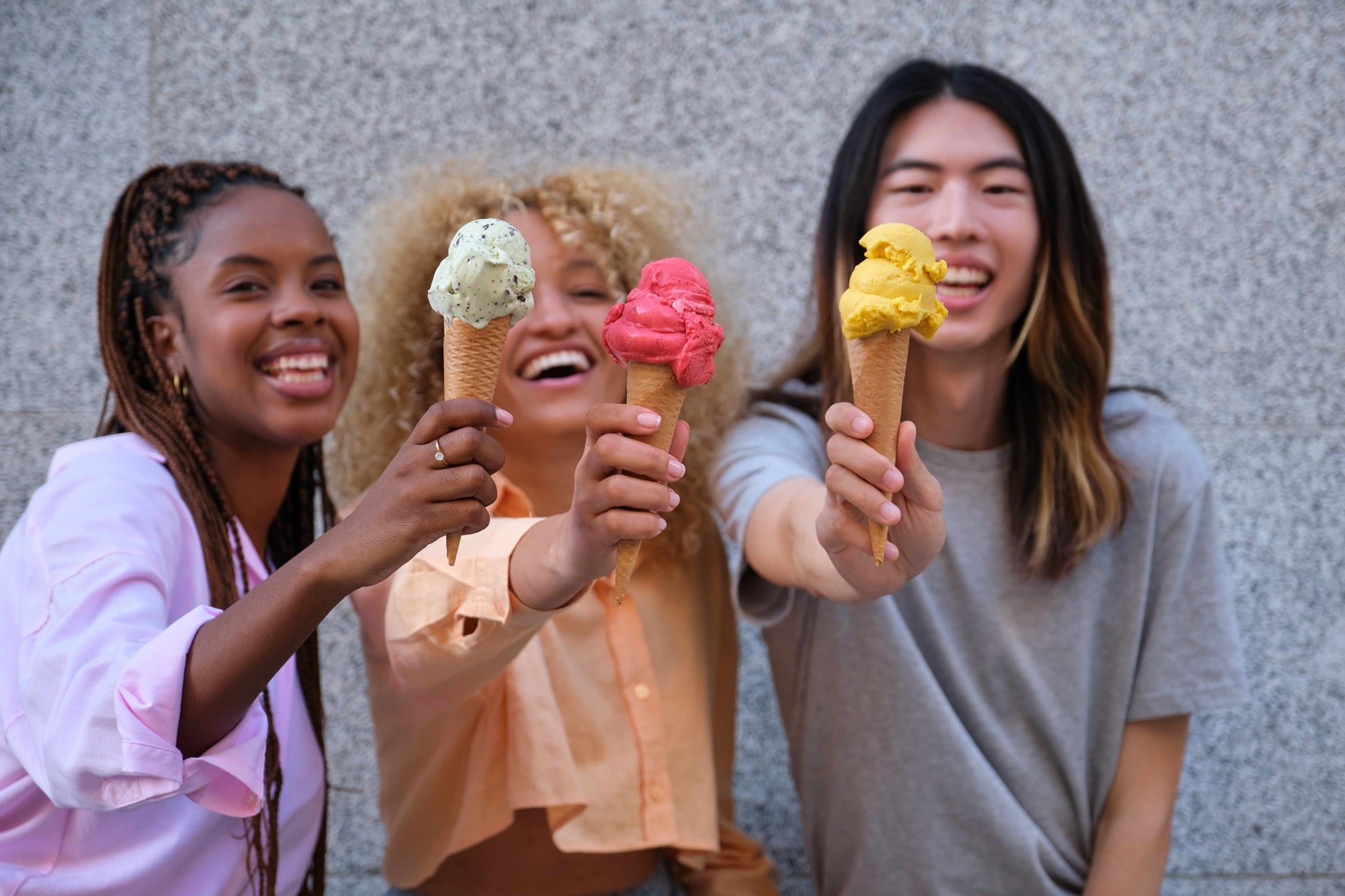 The nutritional value of ice cream for hot days